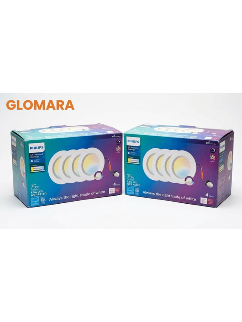 Philips 609578 5/6" LED Recessed Downlight 75W Eq Dimmable CRI90 16 Pack